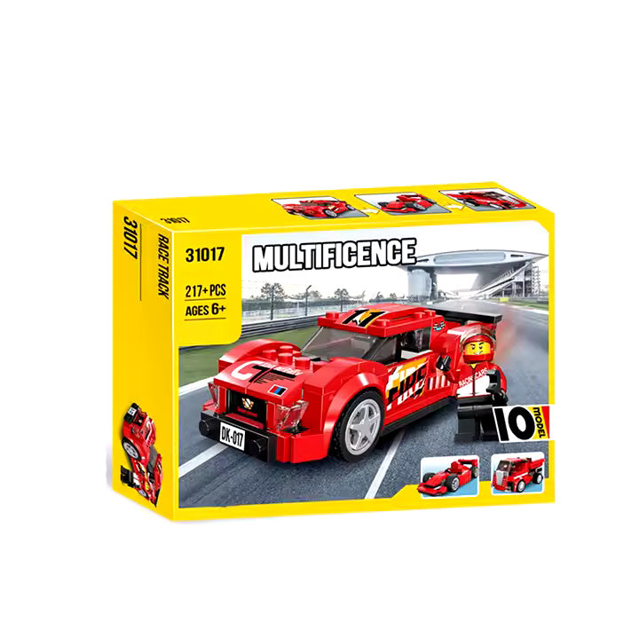 LEGO Multificence 10-in-1 Race Track car blocks Set