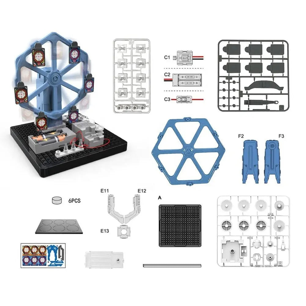 STEM Circuits & Machinery 3D Rotating Scientific Experiment Kit
