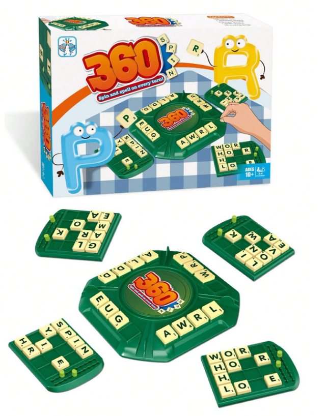 360 Spin & Spell Game
