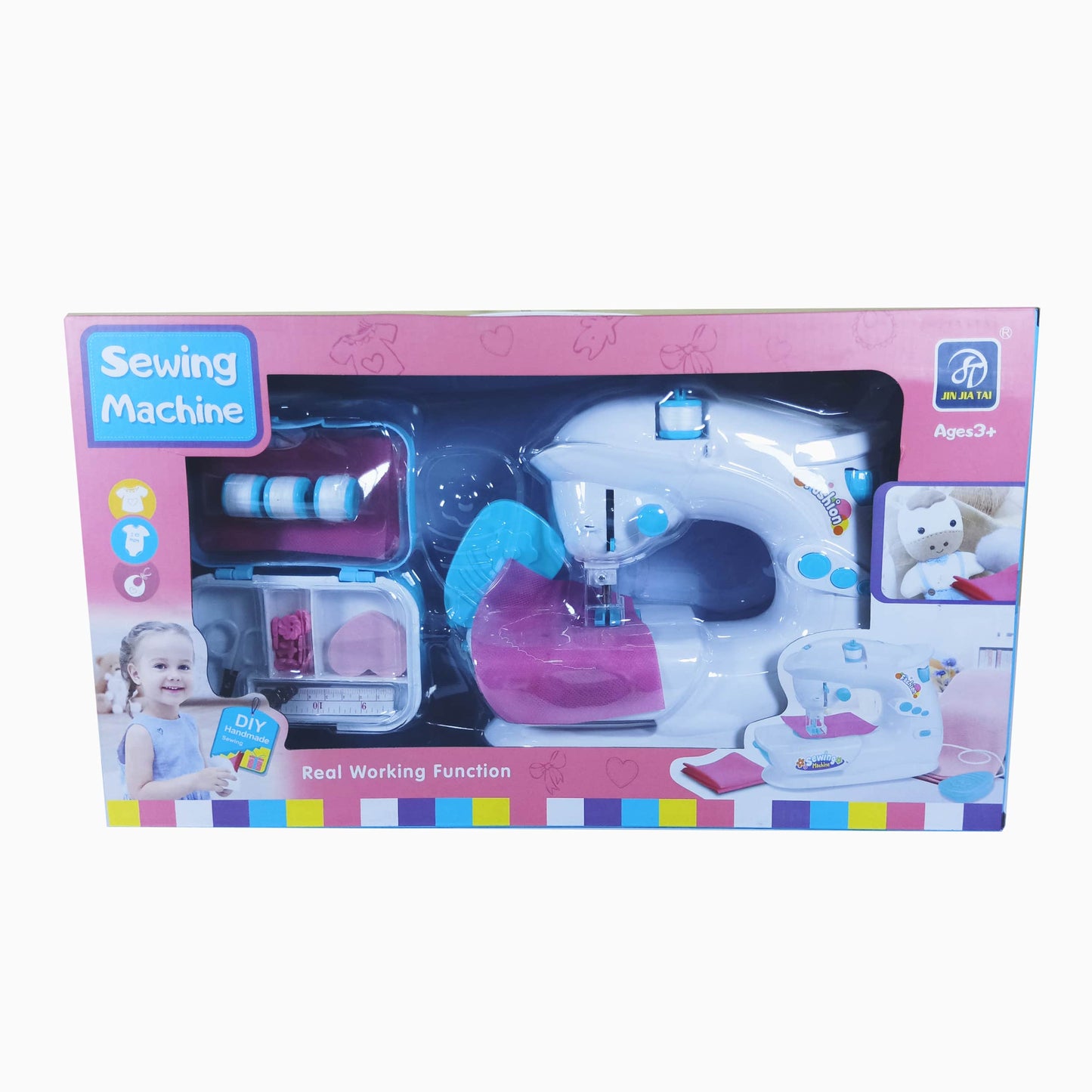 Deluxe Crafty Kids Sewing Machine with Real Working Features
