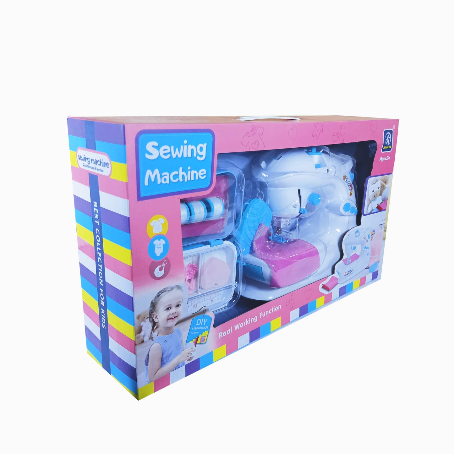 Deluxe Crafty Kids Sewing Machine with Real Working Features