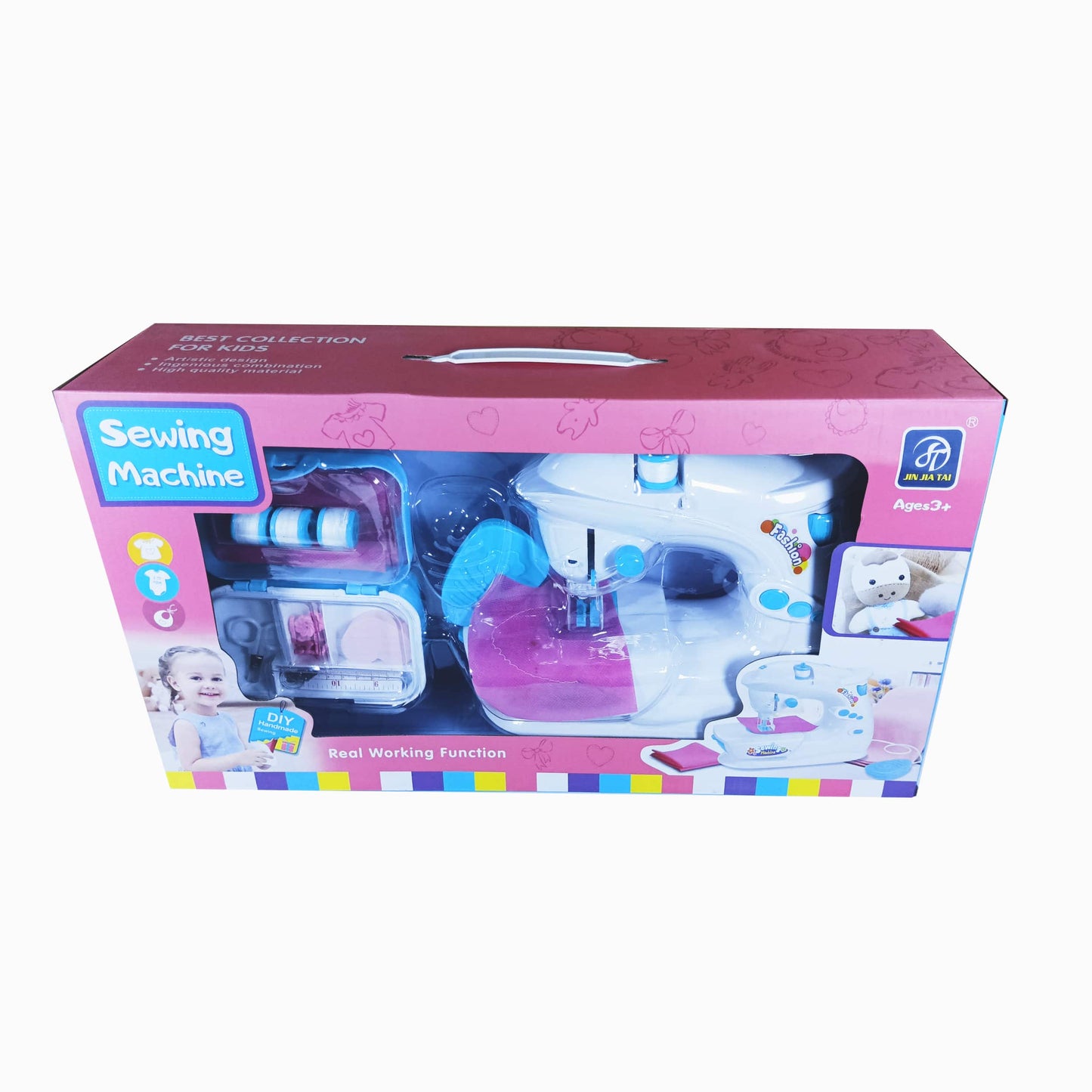 Deluxe Crafty Kids Sewing Machine with Real Working Features