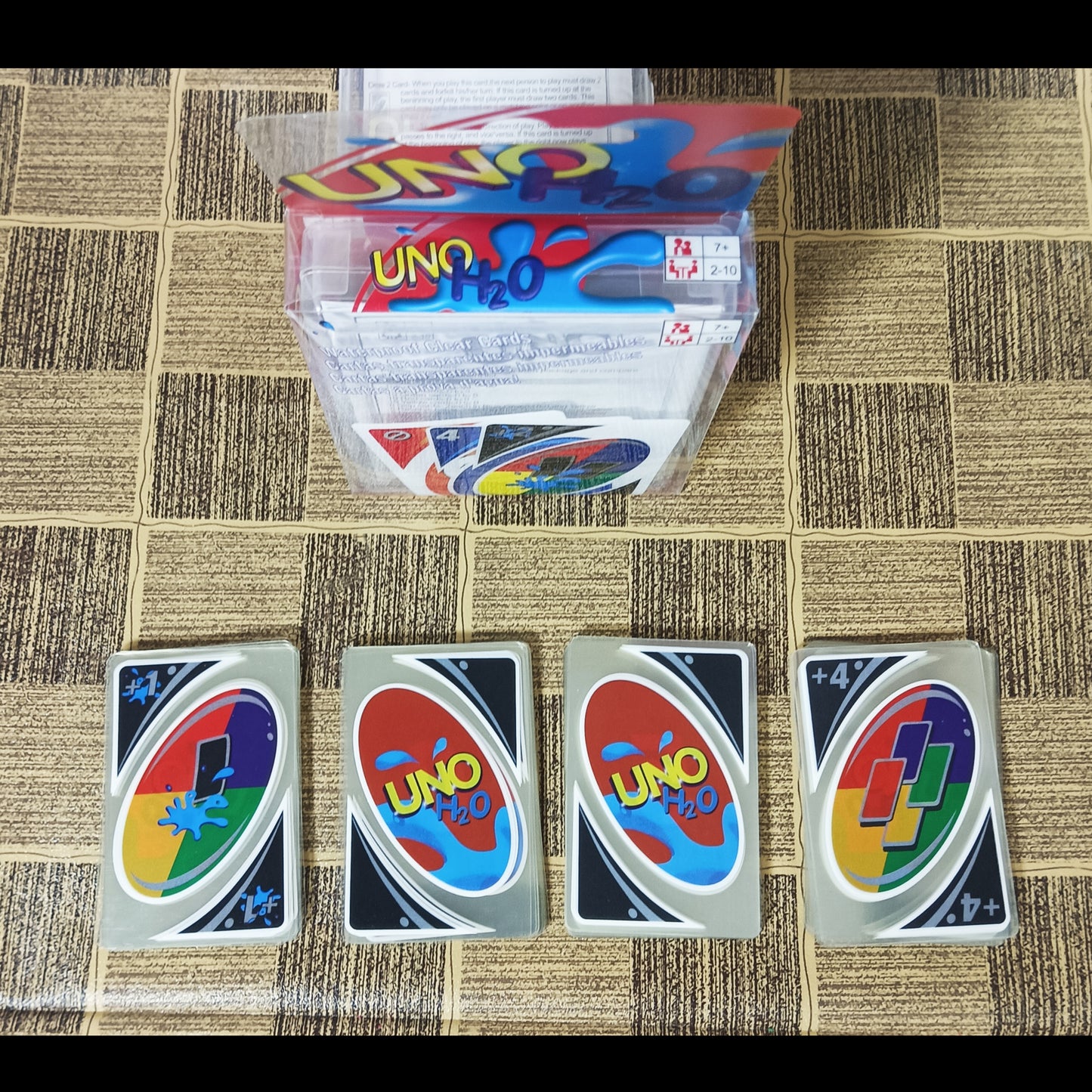 UNO H2O - Waterproof UNO Card Game for Ultimate Fun Anywhere