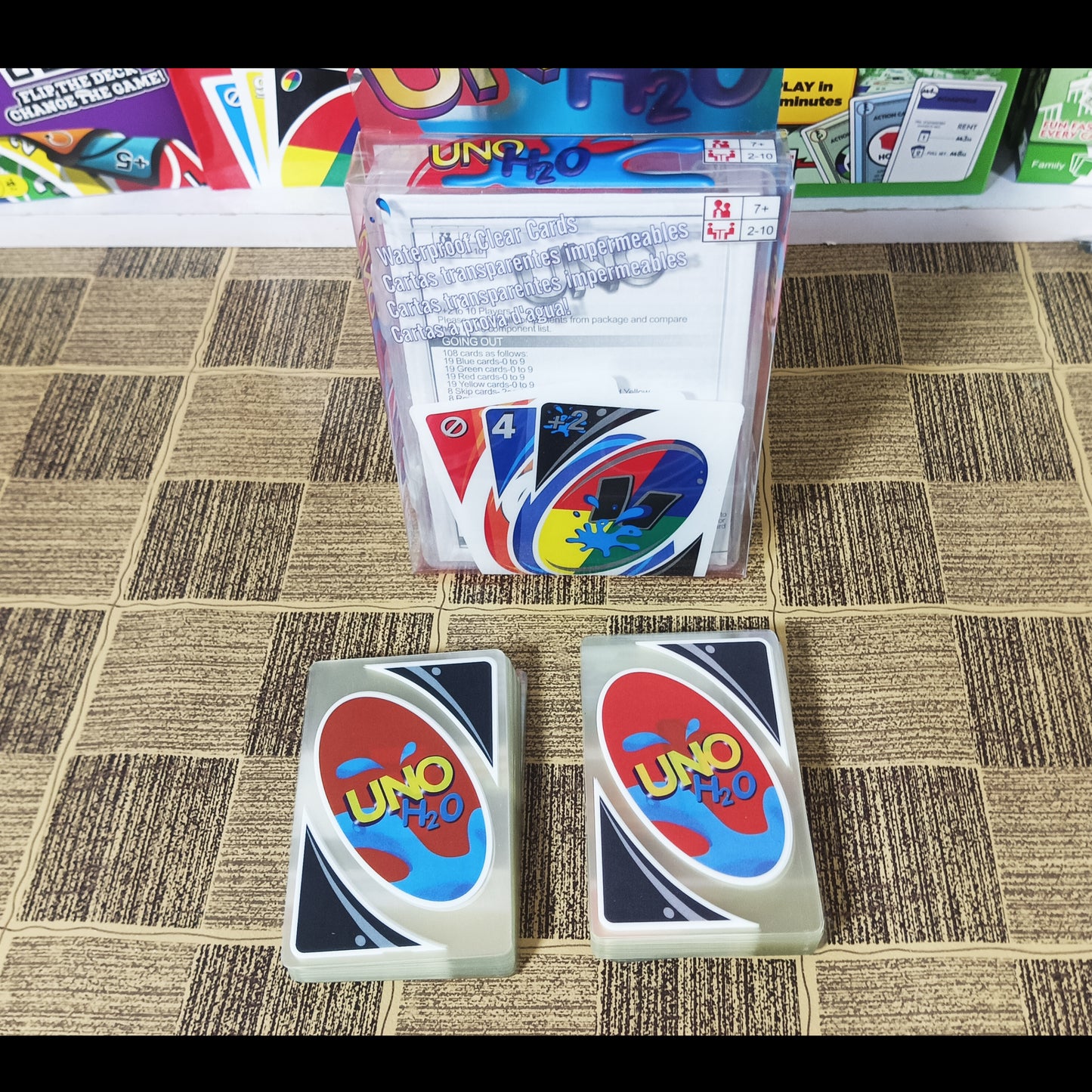 UNO H2O - Waterproof UNO Card Game for Ultimate Fun Anywhere