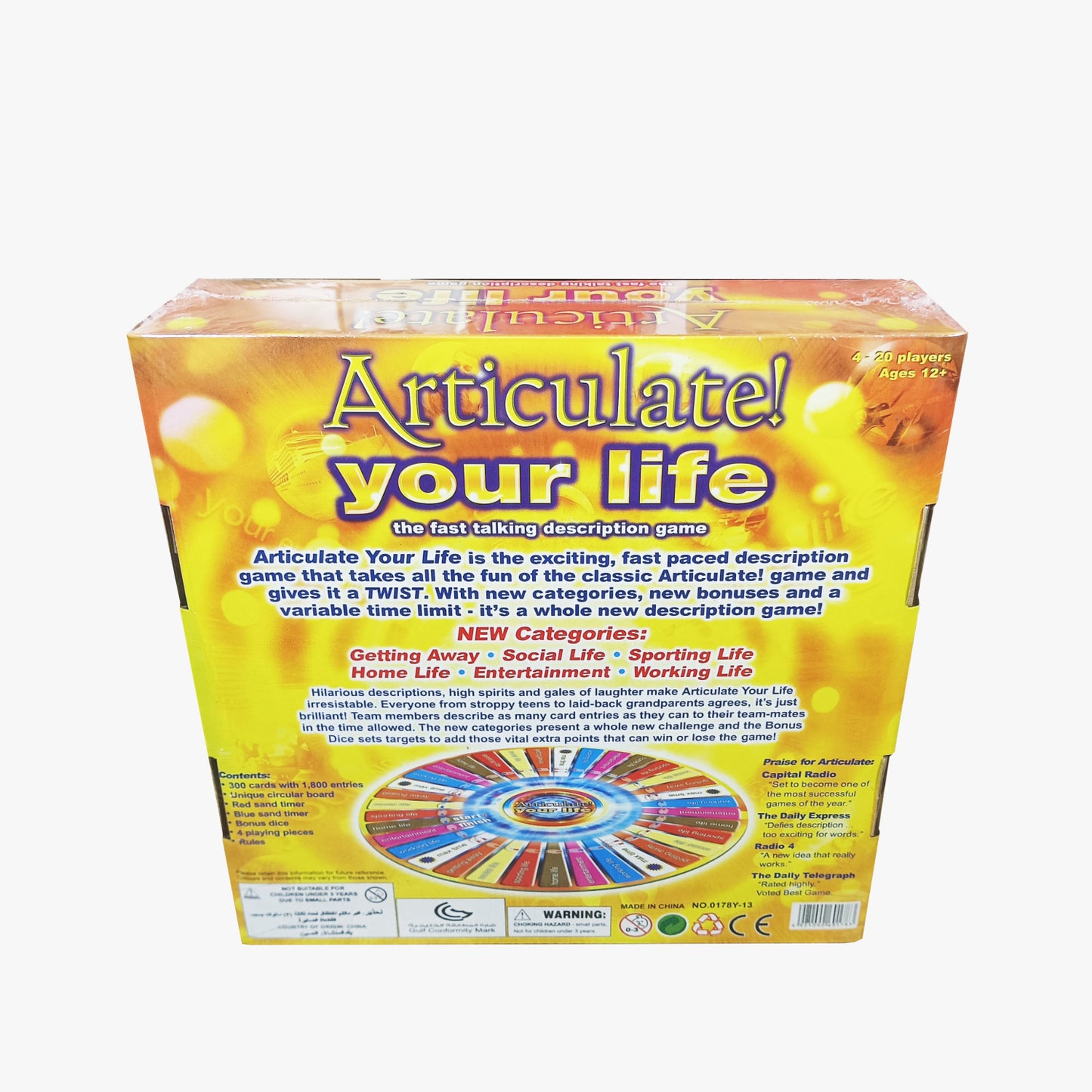 Articulate! Your Life | The Fast-Talking Description Game for Family & Friends