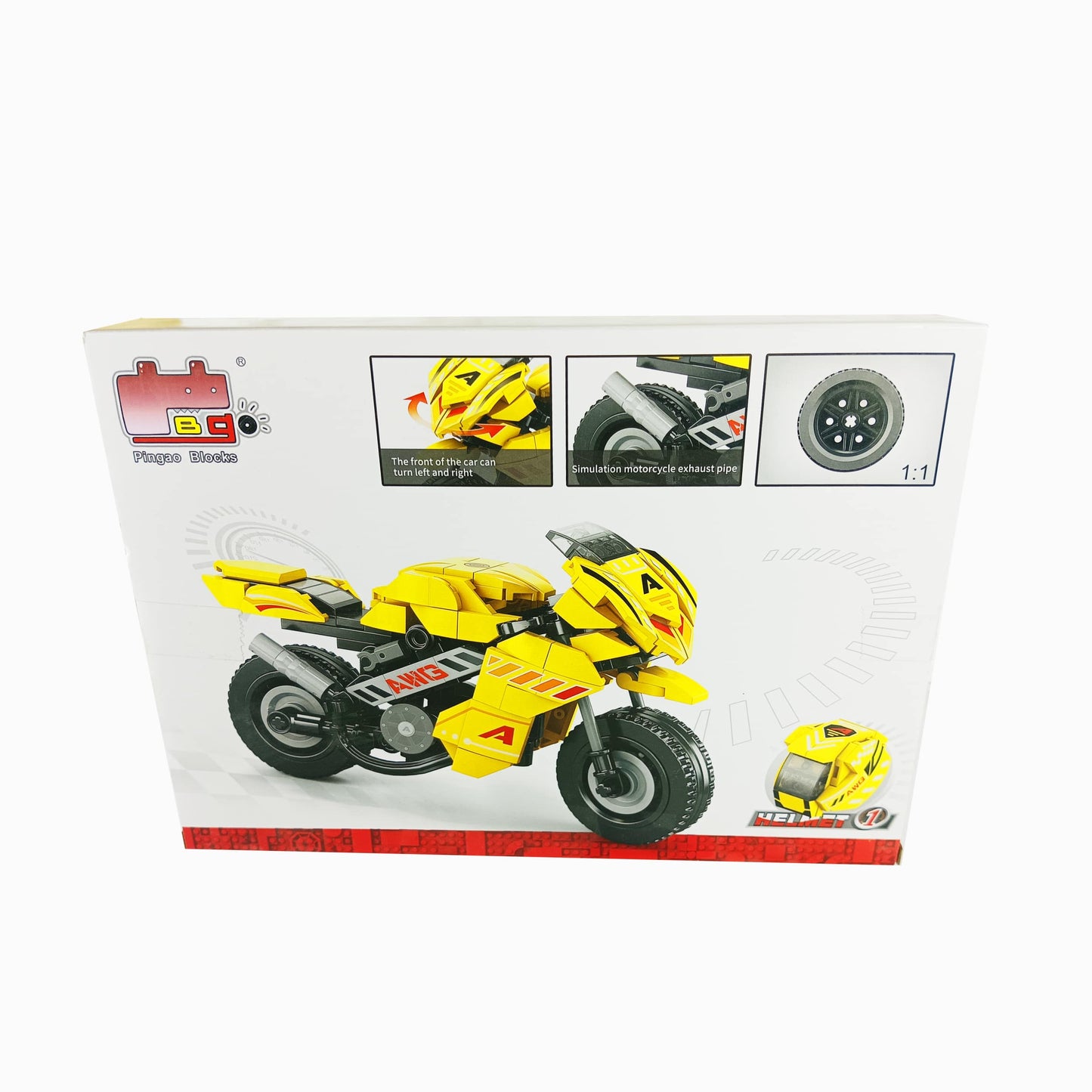 Lego Set Come Alive Motorcycle Series - Advanced Motorbike Building Set