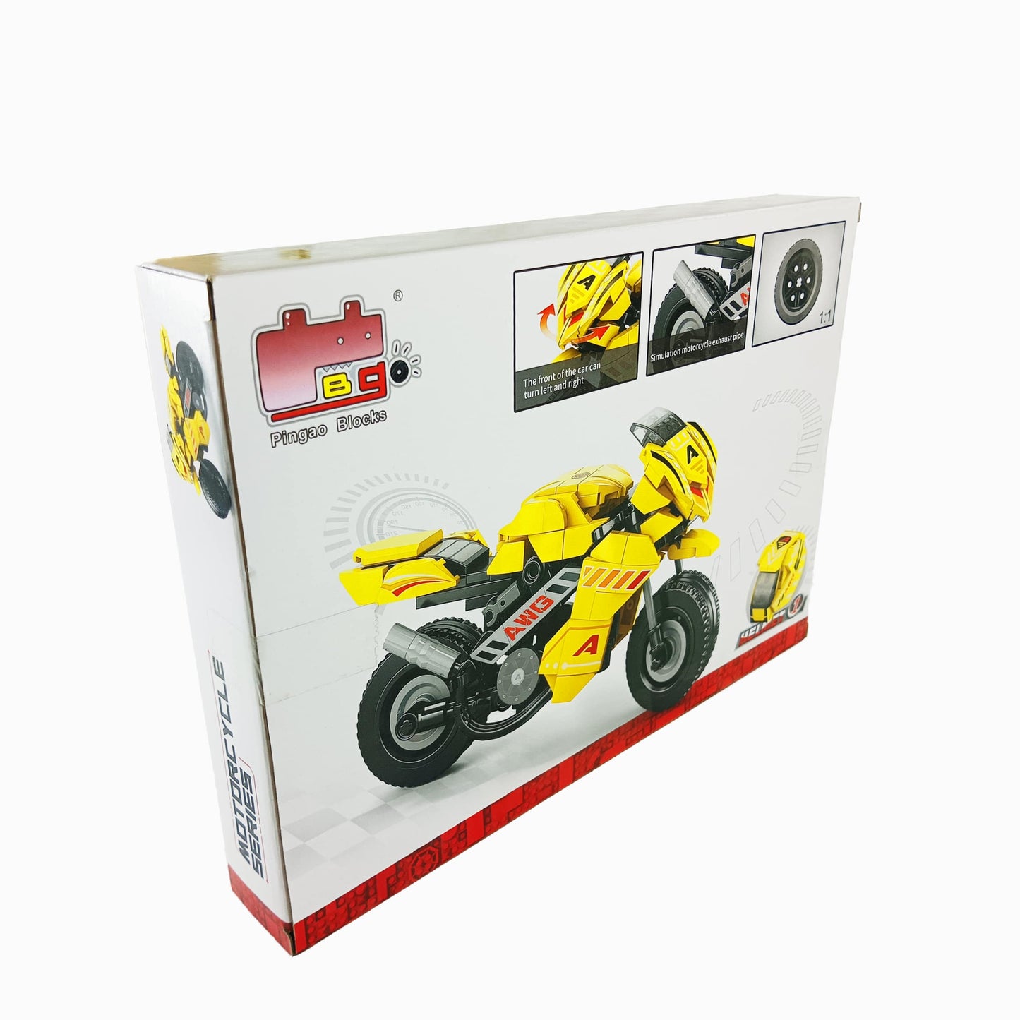 Lego Set Come Alive Motorcycle Series - Advanced Motorbike Building Set