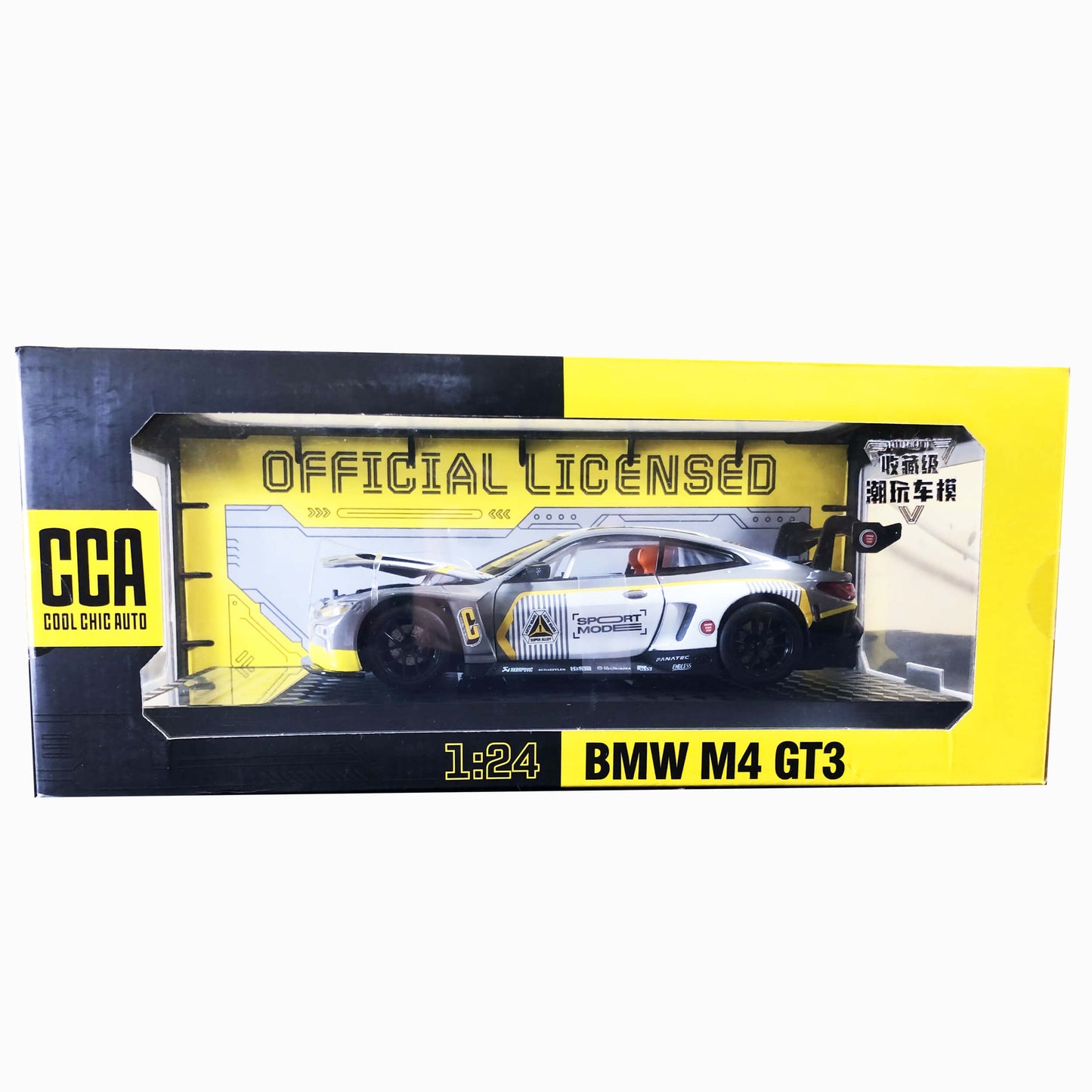 Official Licensed-Scale 1:24 BMW M4 GT3 Diecast Model