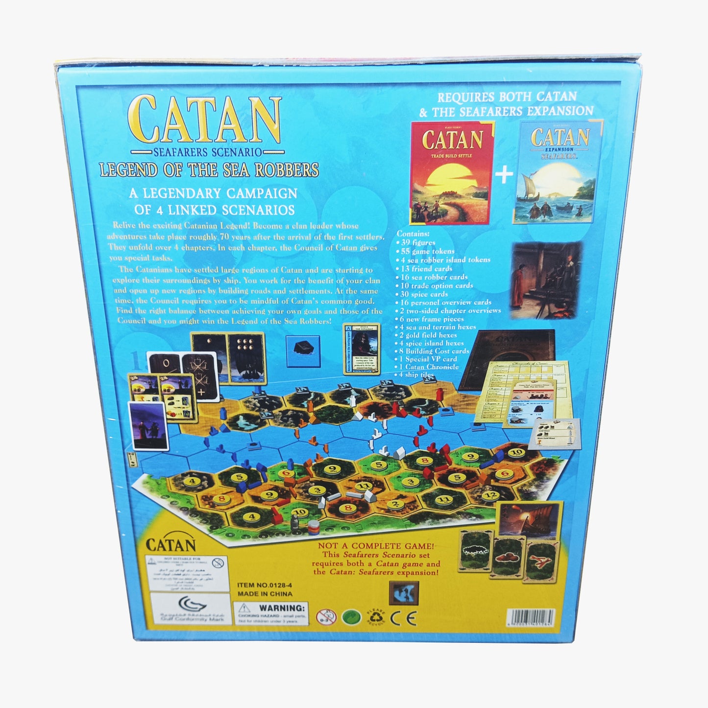 Catan: Legend of the Sea Robbers Board Game