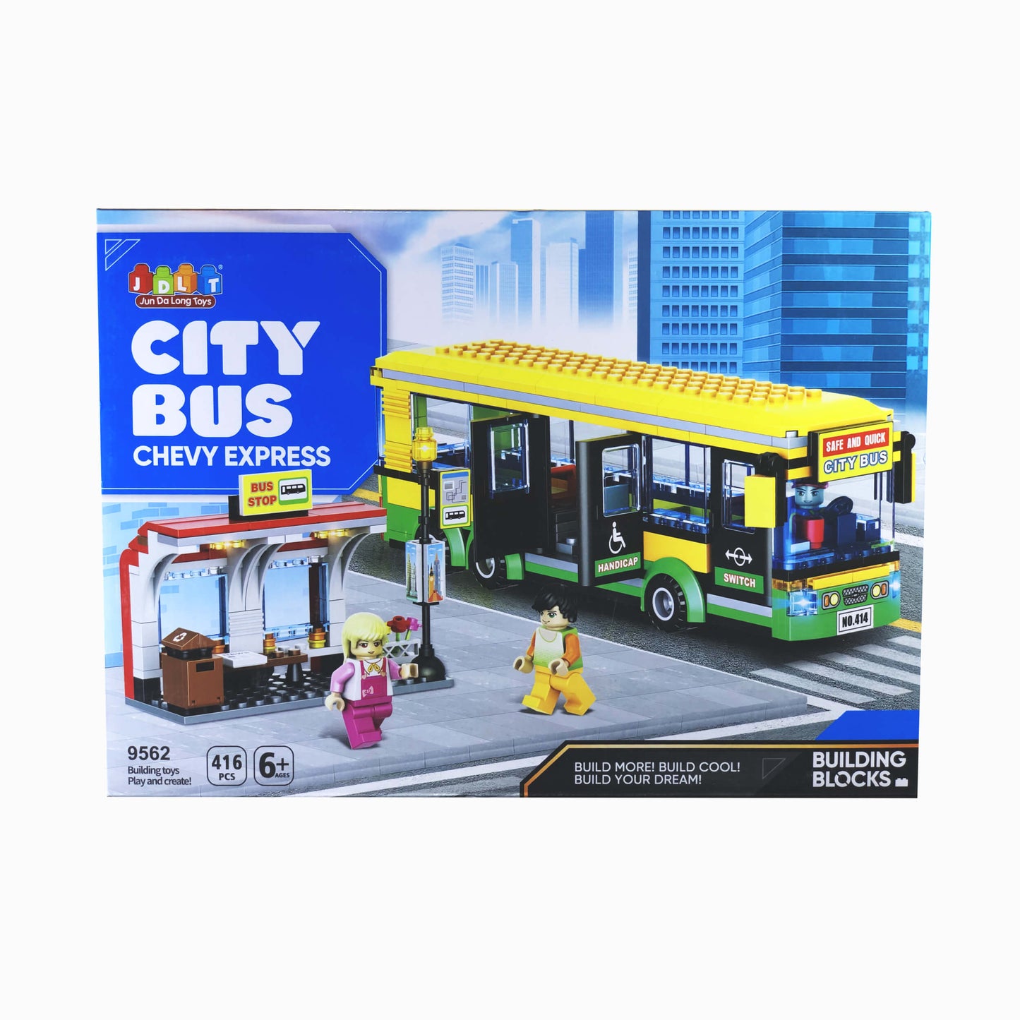 LEGO City Bus Chevy Express Building Kit 416 pcs