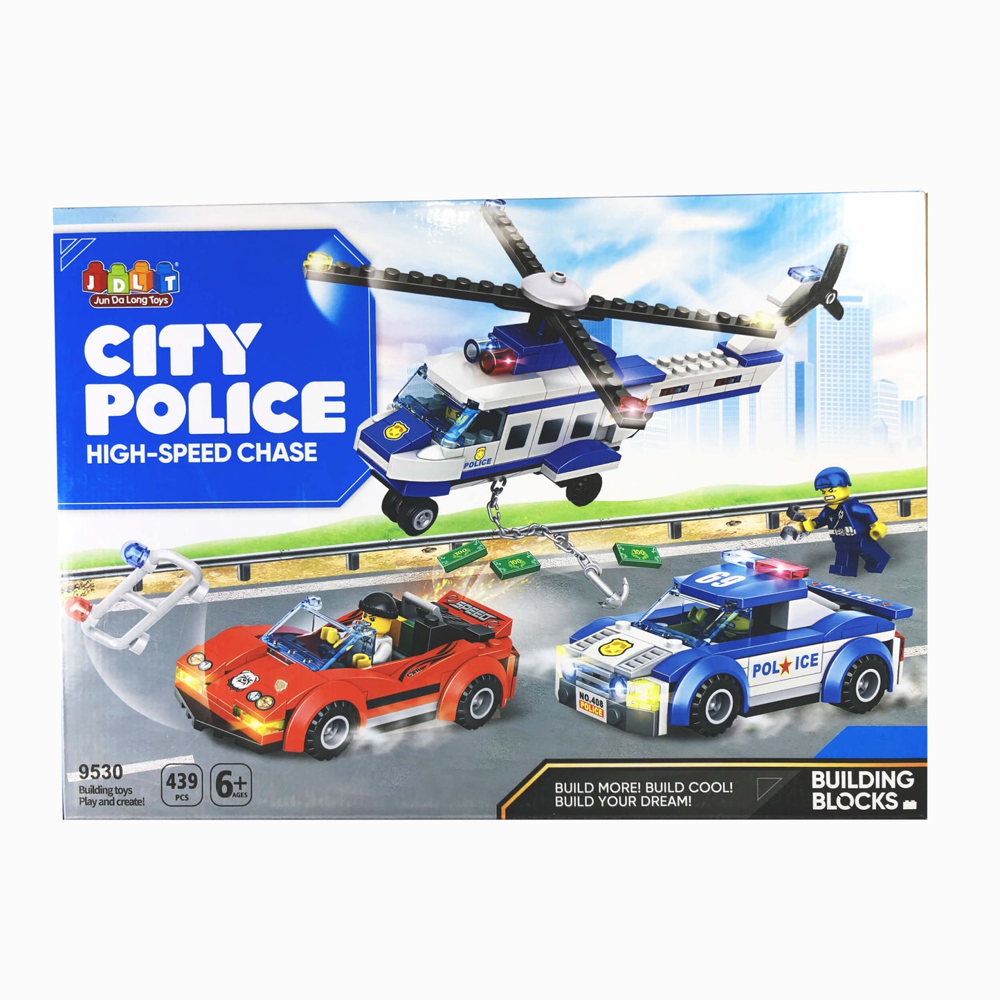 LEGO City Police High-Speed Chase: 439 pcs building set