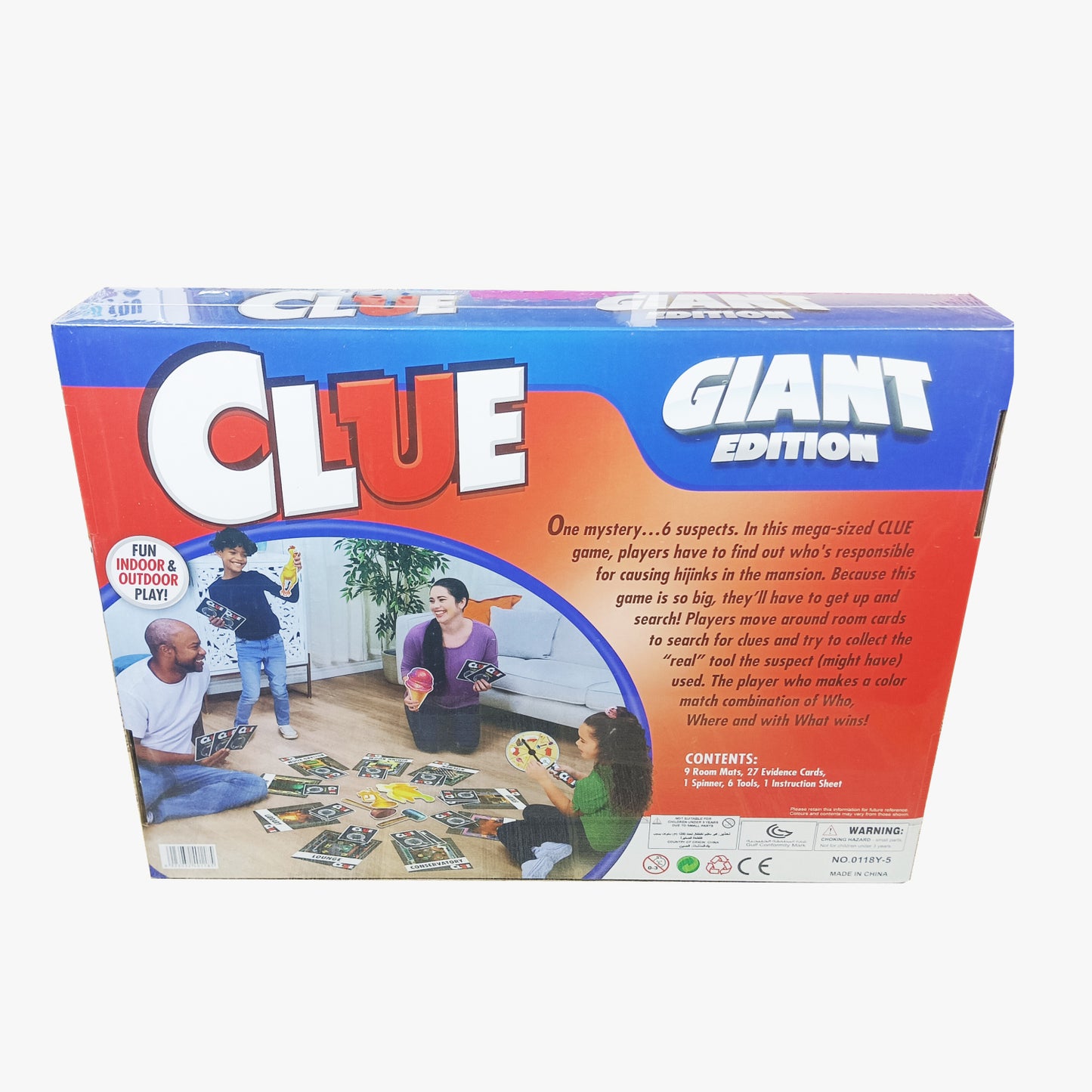Clue: Giant Edition – Mega-Sized Mystery & Fun!