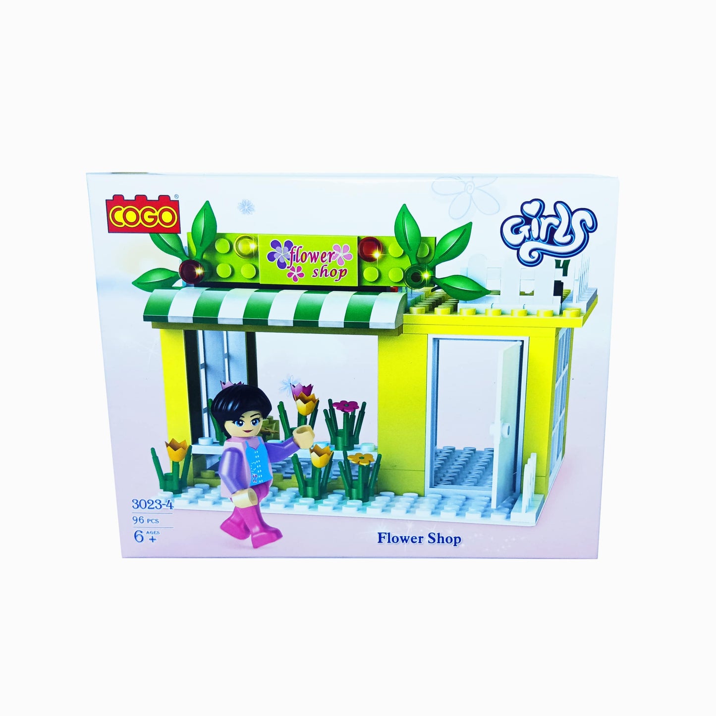 COGO Girls Series - Ultimate Town mini building blocks Playset