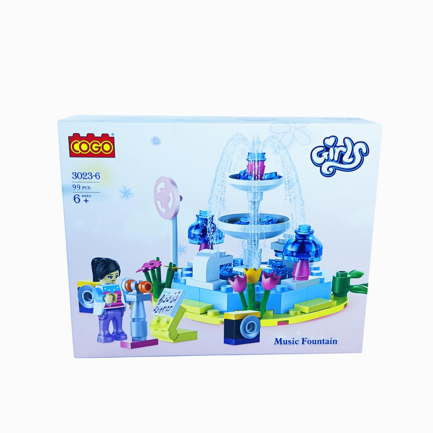 COGO Girls Series - Ultimate Town mini building blocks Playset