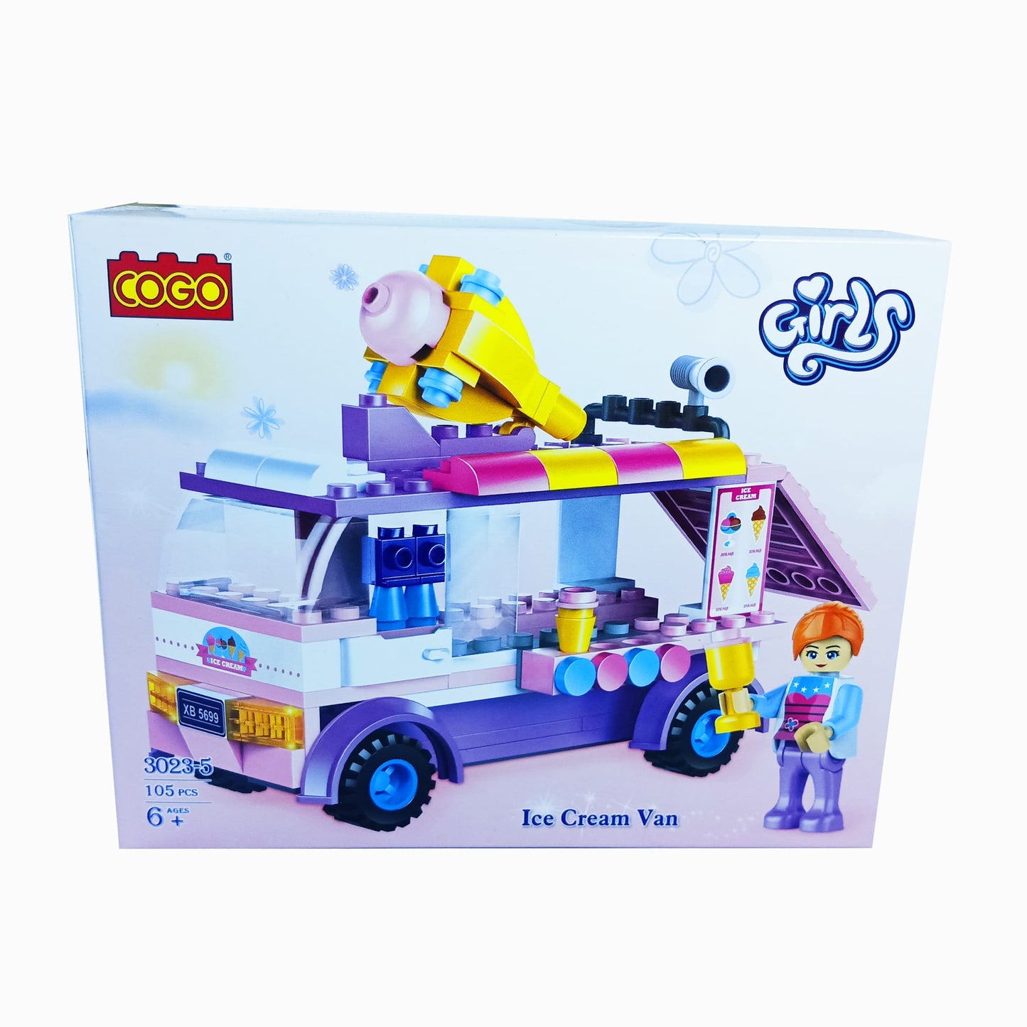 COGO Girls Series - Ultimate Town mini building blocks Playset