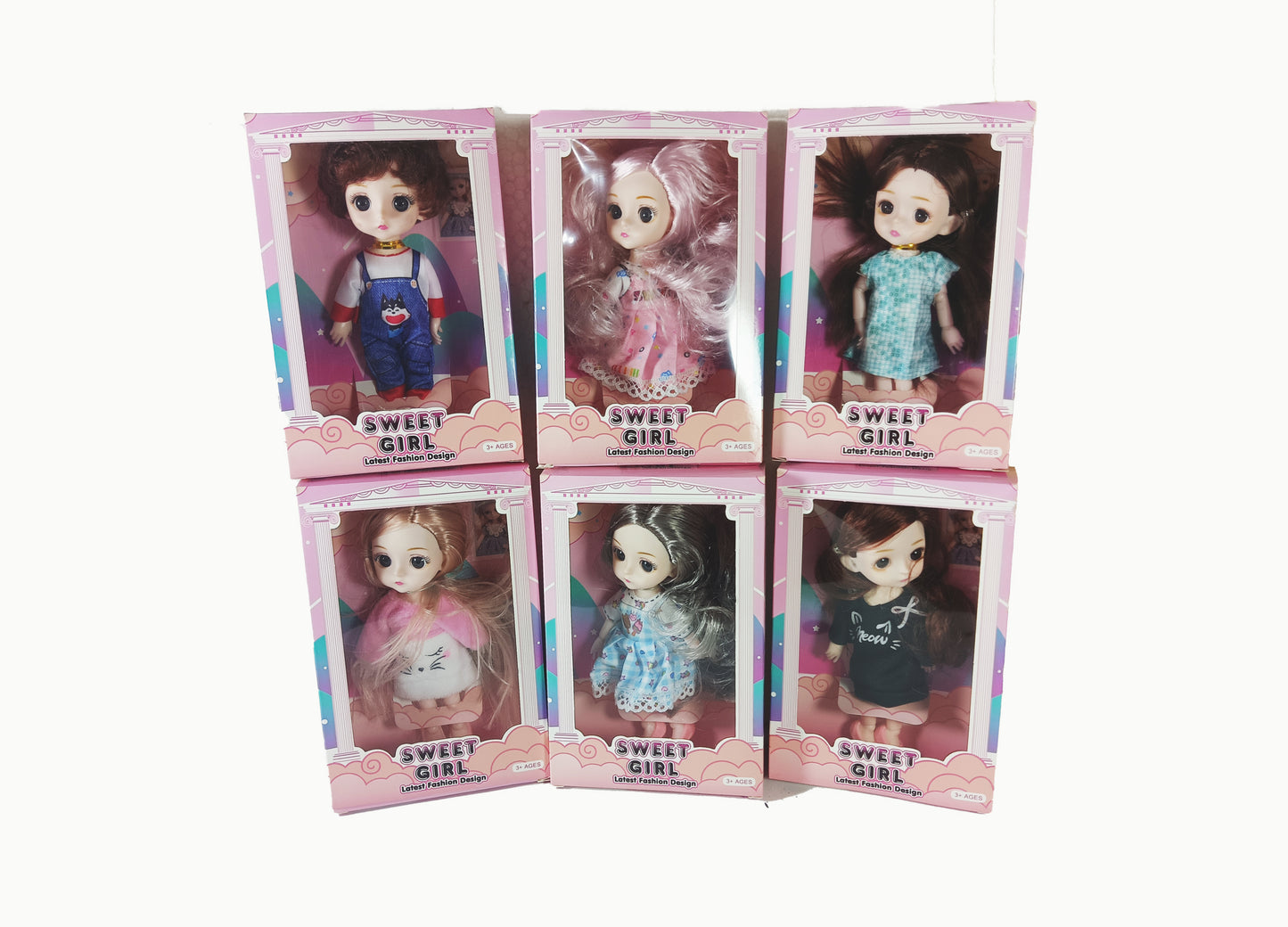 Sweet Girl Fashion Dolls – Latest Fashion Design Collection"