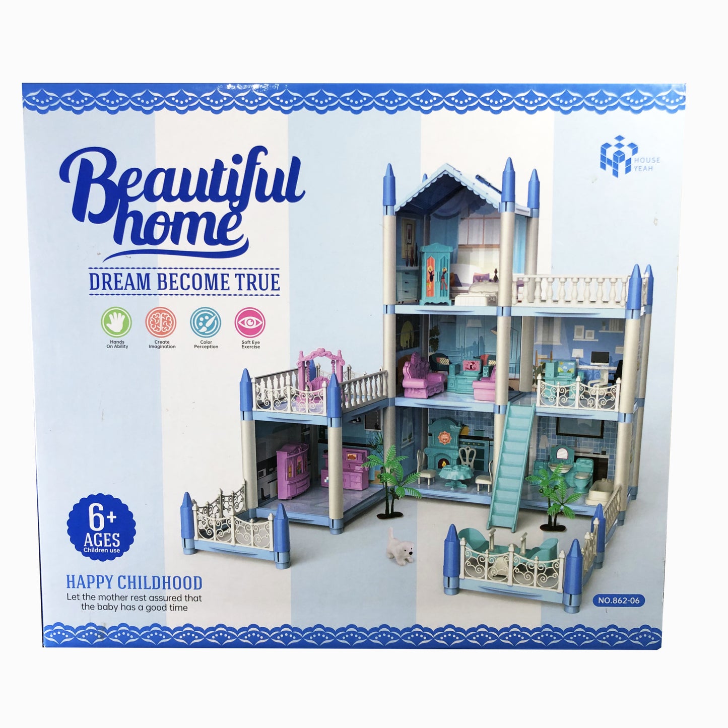 Beautiful Home Dream Villa: Dollhouse Playset