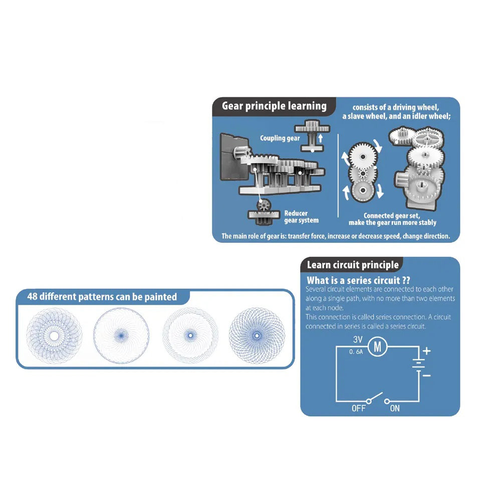STEM Circuit & Machinery Electric Maze Scientific Experiment Kit