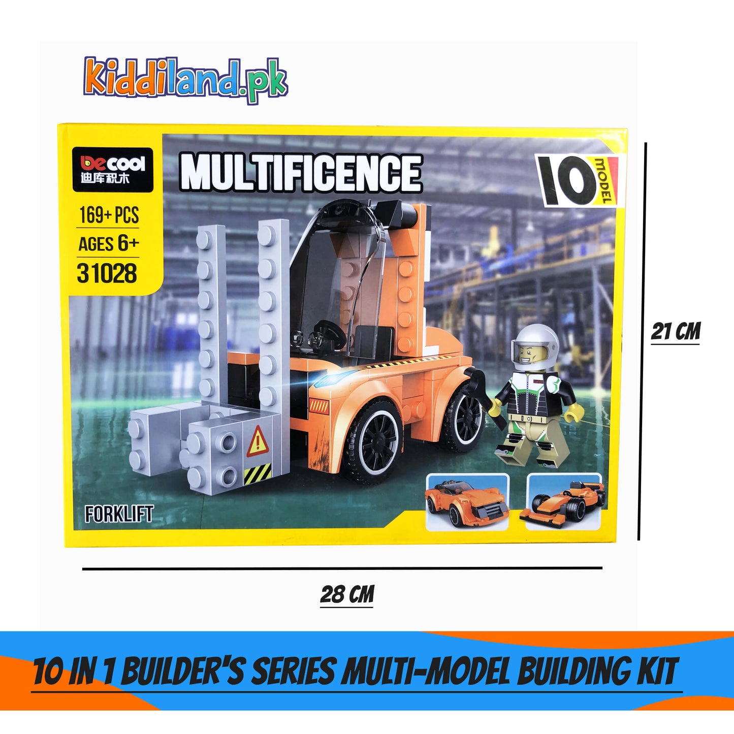 LEGO Multificence Builder's Kit: 10-in-1 bricks Playset