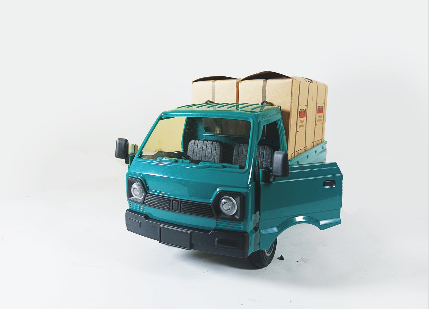 RC Toy Pickup Truck Model – DIY Sticker Edition