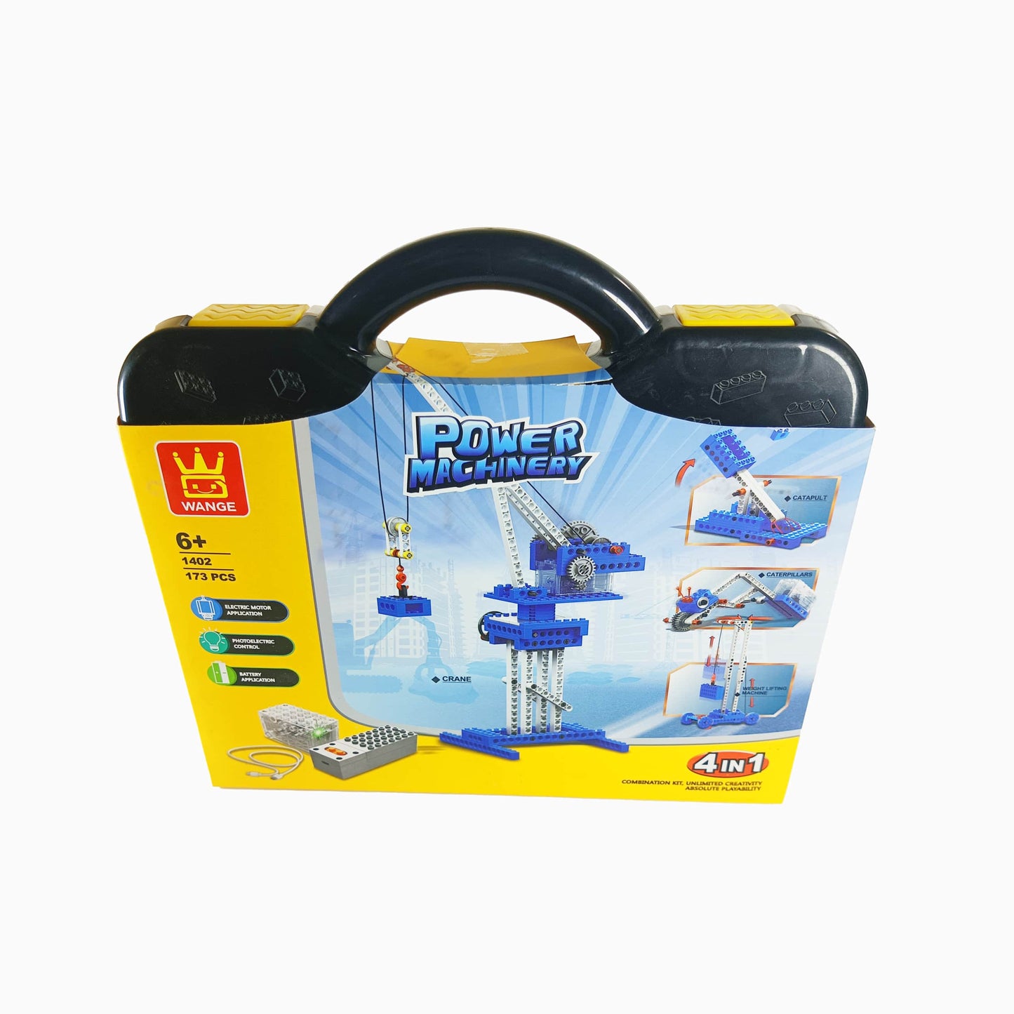 LEGO Power Machinery 4-in-1 Construction Set: Build Your World!