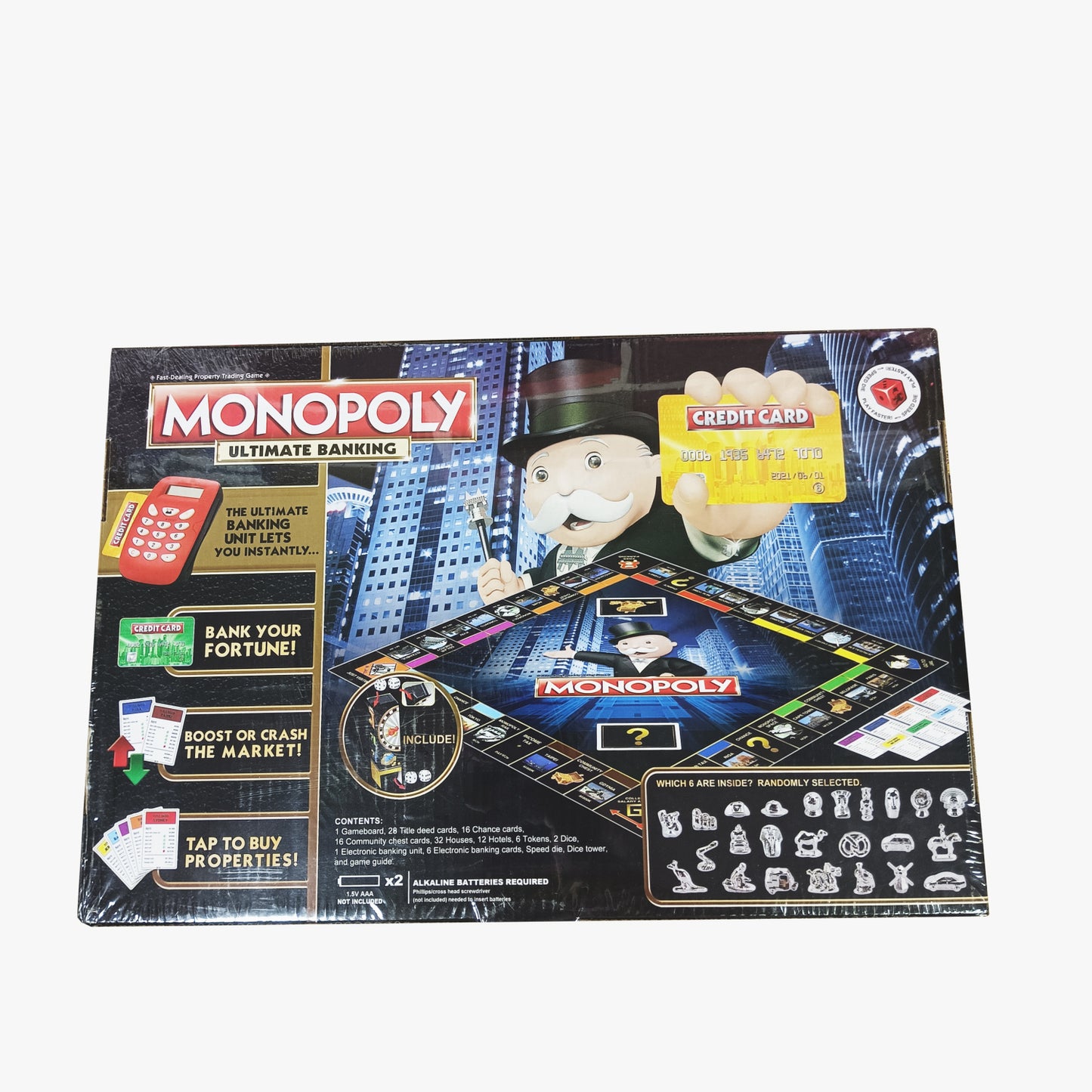 Monopoly Ultimate Banking – Cashless Edition with Digital Banking machine
