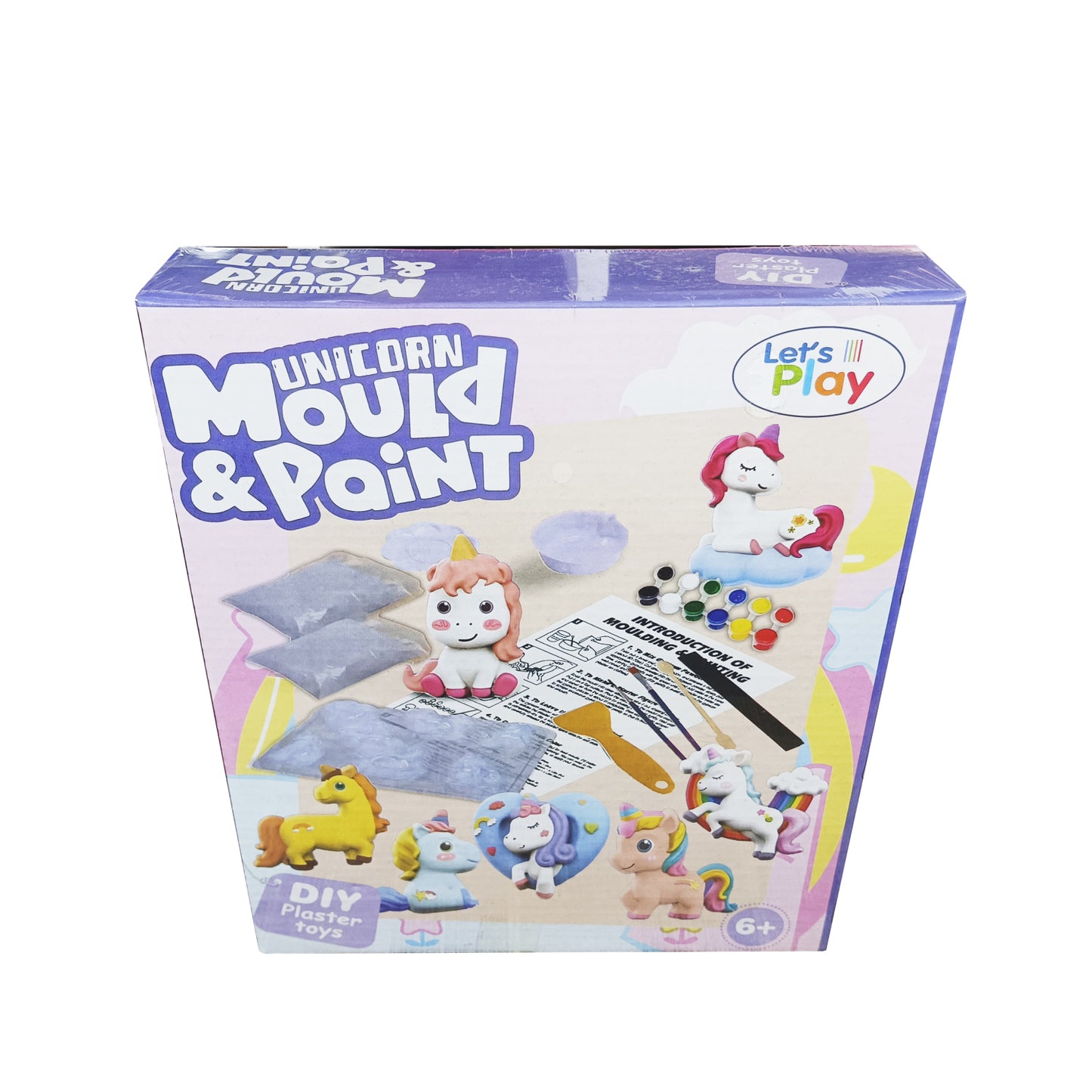 Mould & Paint DIY Plaster Toy Kit – Creative Arts & Crafts for Kids (Ages 6+)