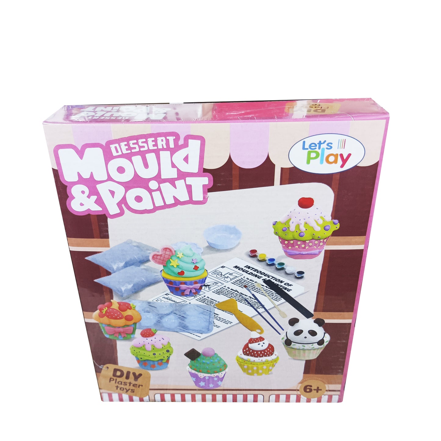 Mould & Paint DIY Plaster Toy Kit – Creative Arts & Crafts for Kids (Ages 6+)