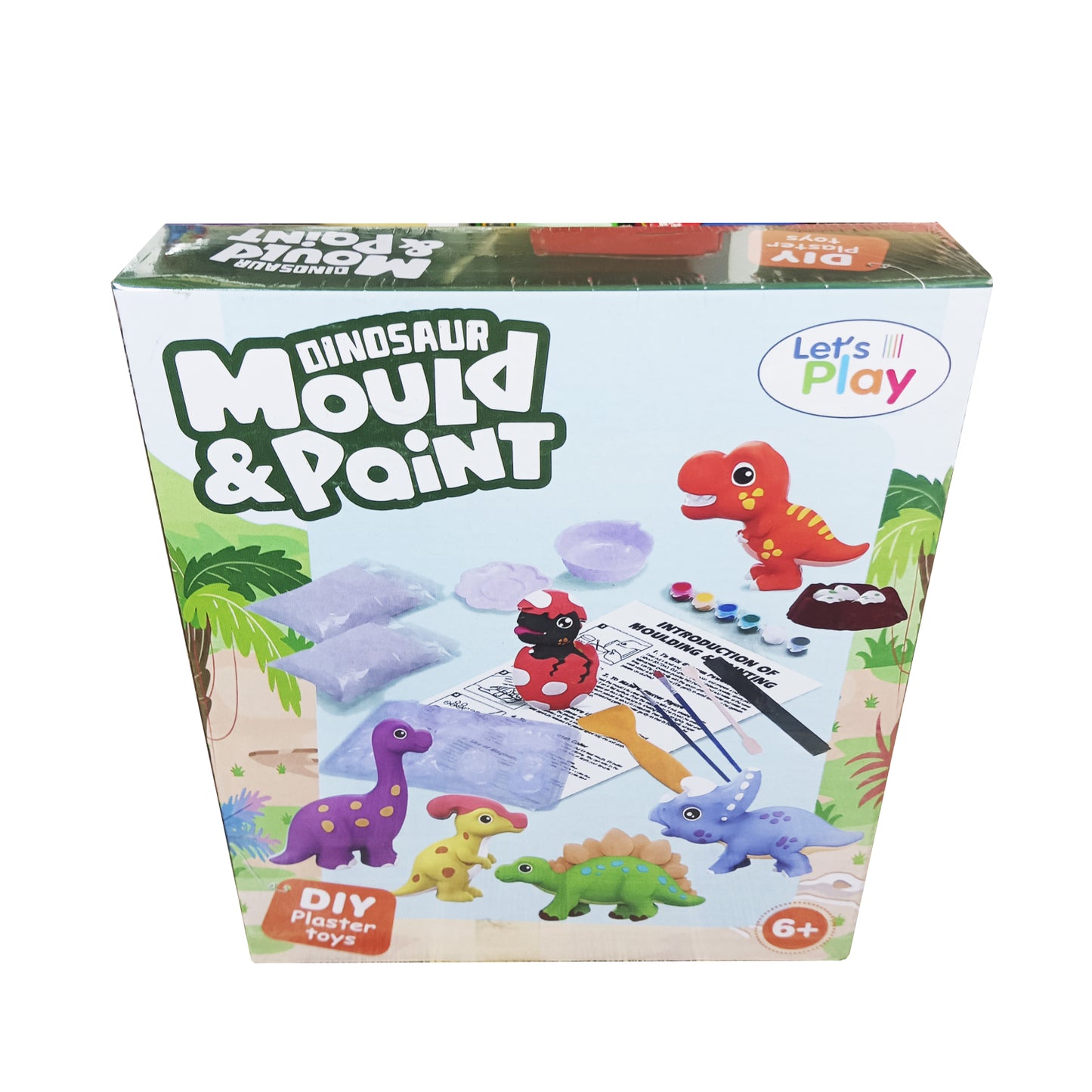 Mould & Paint DIY Plaster Toy Kit – Creative Arts & Crafts for Kids (Ages 6+)