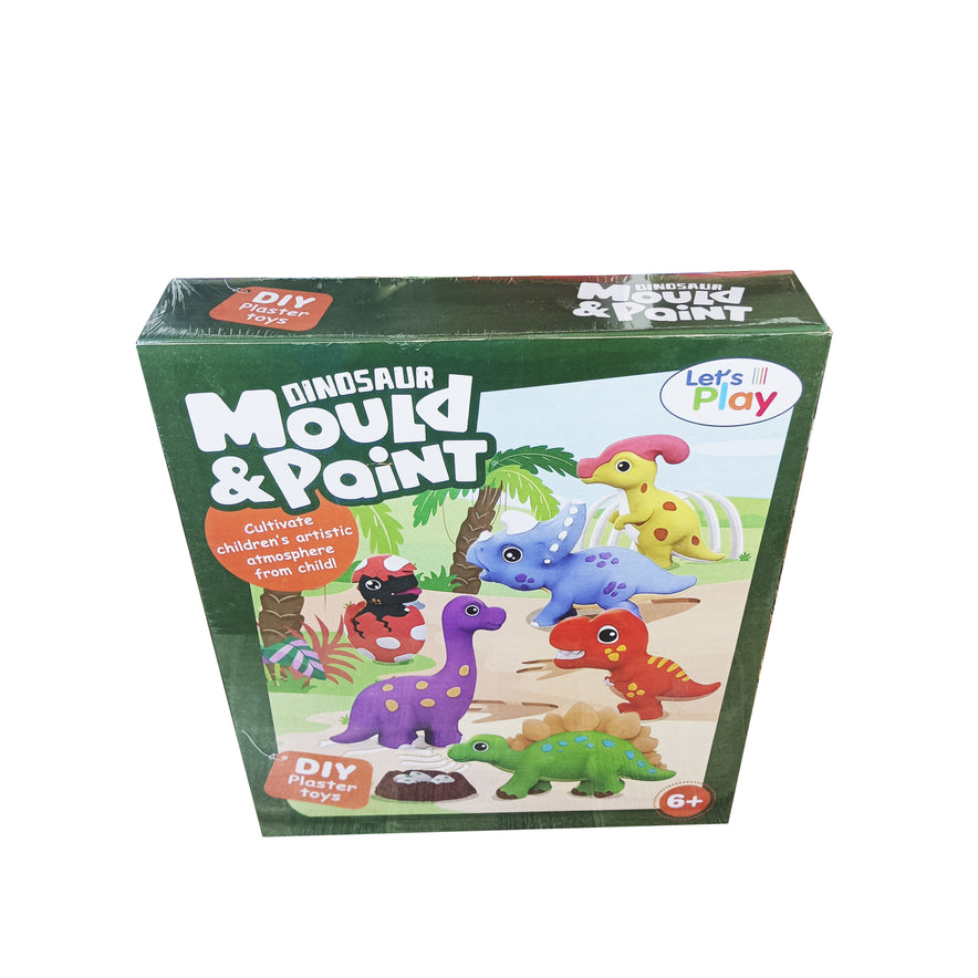 Mould & Paint DIY Plaster Toy Kit – Creative Arts & Crafts for Kids (Ages 6+)