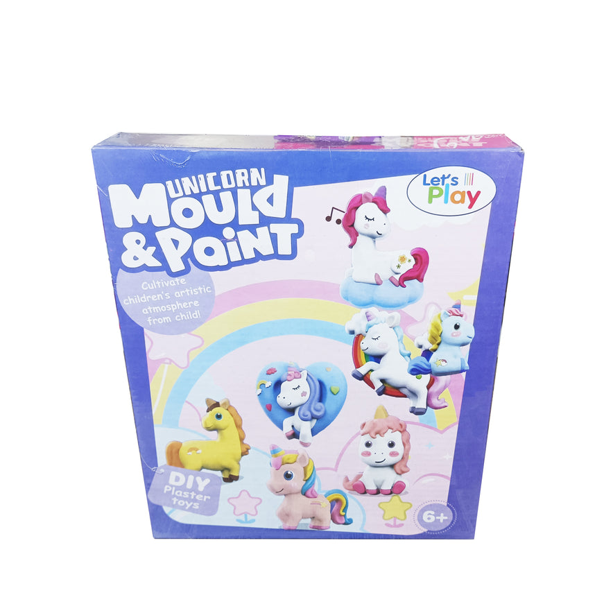 Mould & Paint DIY Plaster Toy Kit – Creative Arts & Crafts for Kids (Ages 6+)
