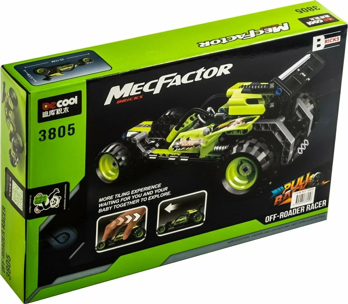 LEGO MecFactor Off-Roader Racer - Building Bricks