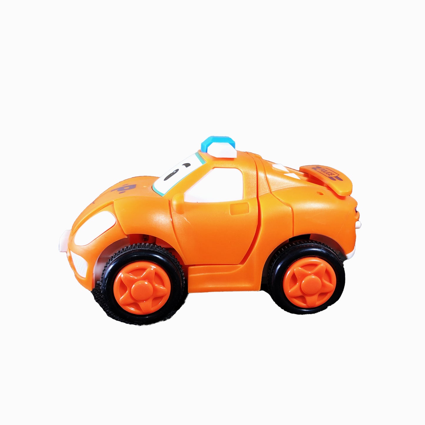 Transforming Robot Cars: 2-in-1 pull back vehicle