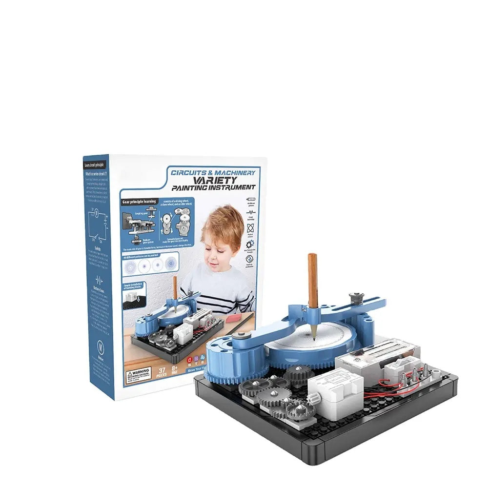STEM Circuit & Machinery Variety Painting Instrument Diy Science Kit