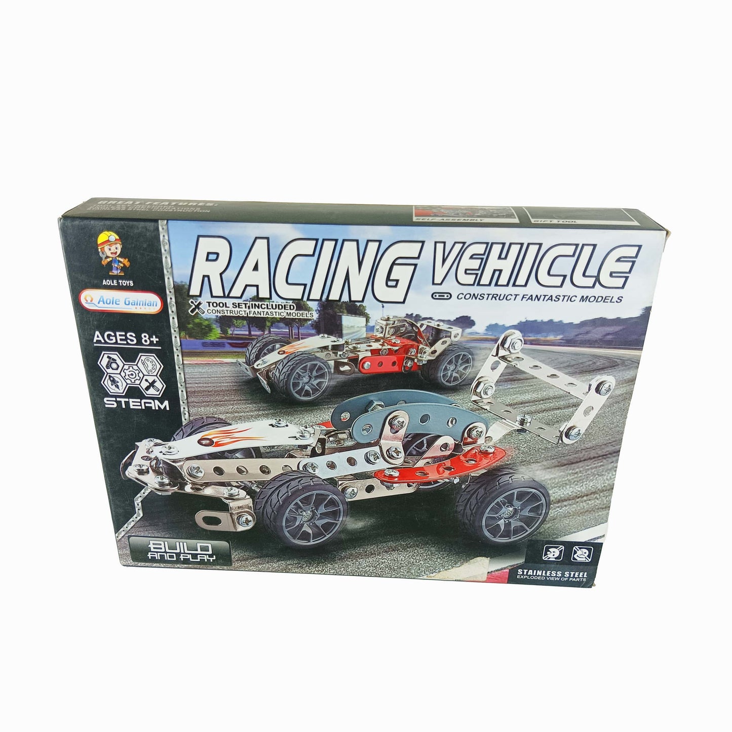 Steam Racing Vehicle Metal Construction Set