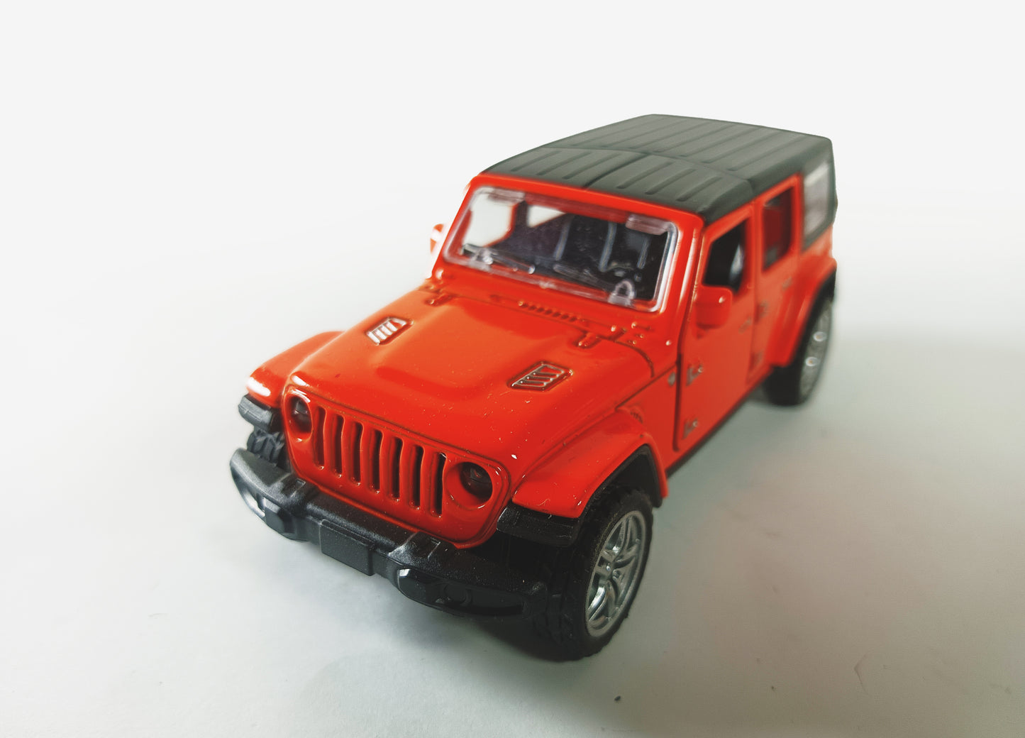 Diecast Mini Scale Off-Road Jeep Red
