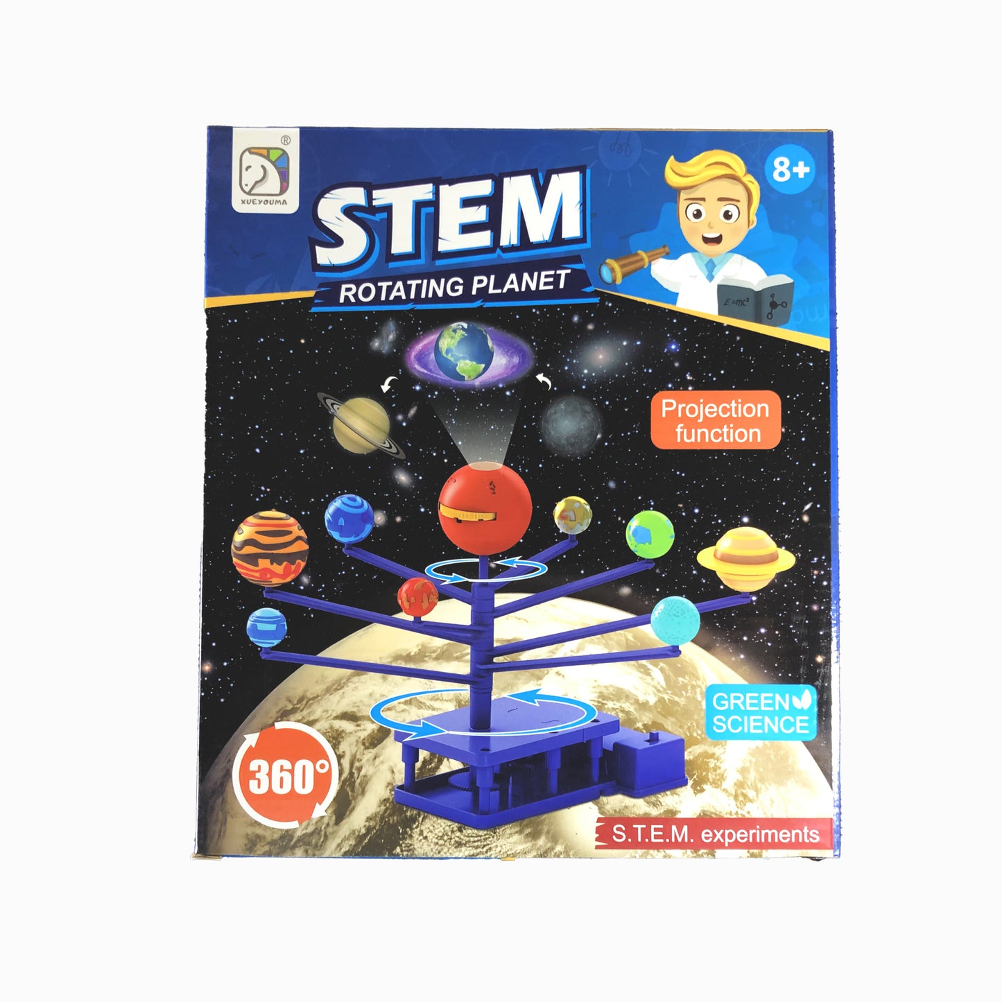 STEM Rotating Planet - Interactive Solar System Model