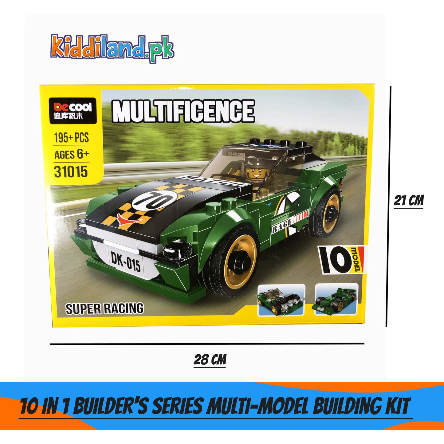 LEGO Multificence "Super Racing Series" - 10-in-1Model Building Kit