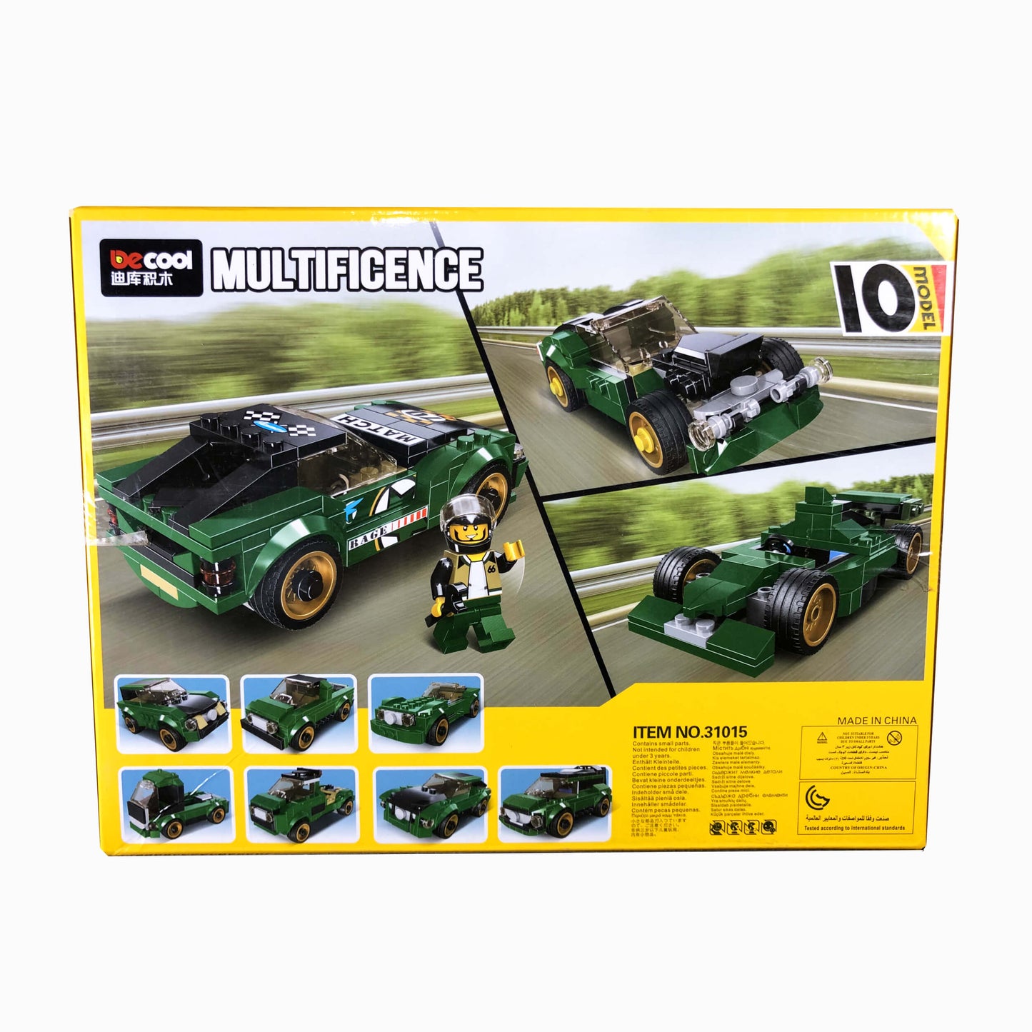 LEGO Multificence "Super Racing Series" - 10-in-1Model Building Kit