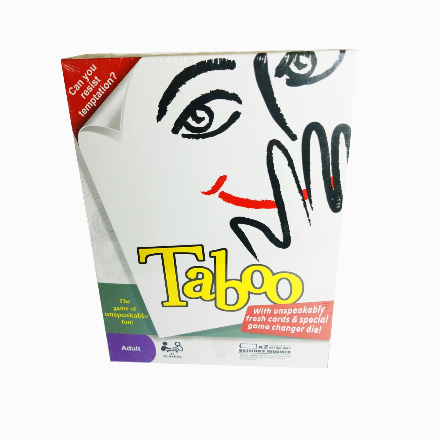 Taboo: The Game of Unspeakable Fun, card game for adults