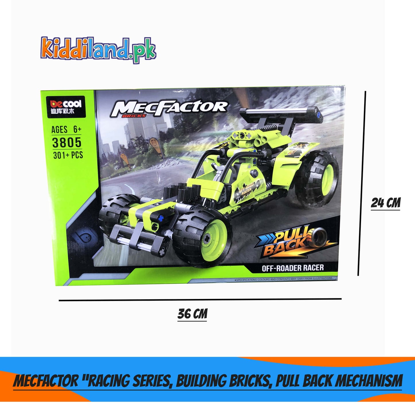 LEGO MecFactor Off-Roader Racer - Building Bricks