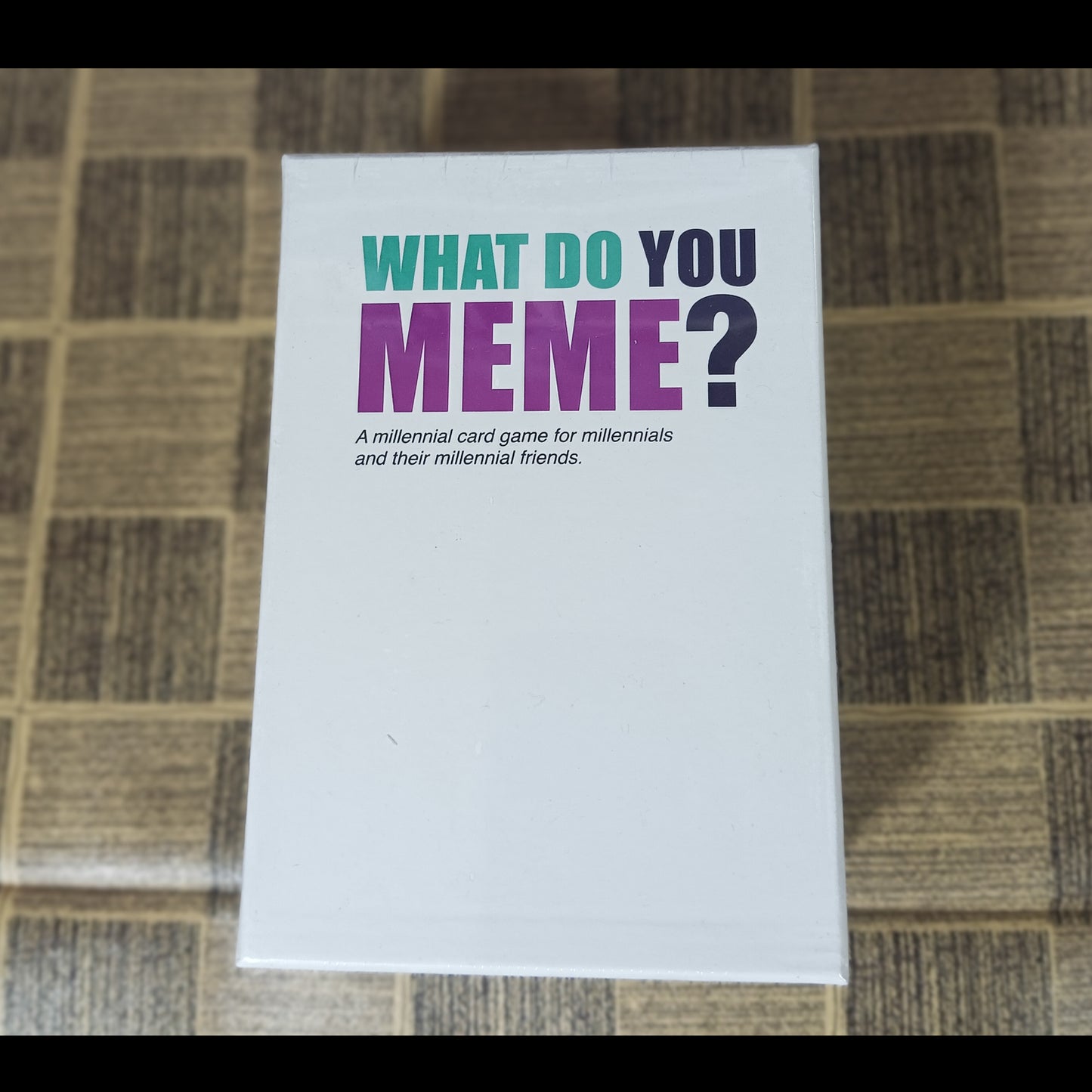 What Do You Meme?: A Millennial-Themed Party Game