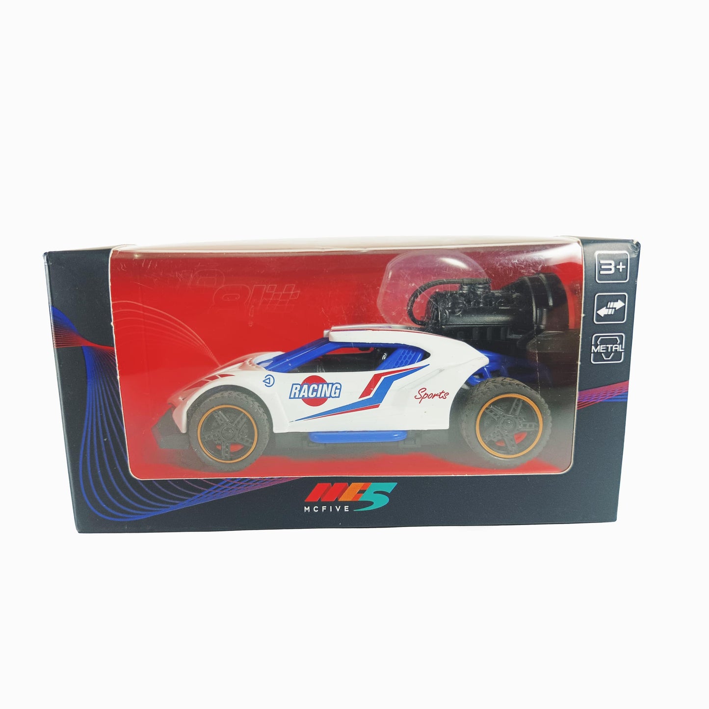 MC Five Alloy Die-Cast Sports Car with smoke feature