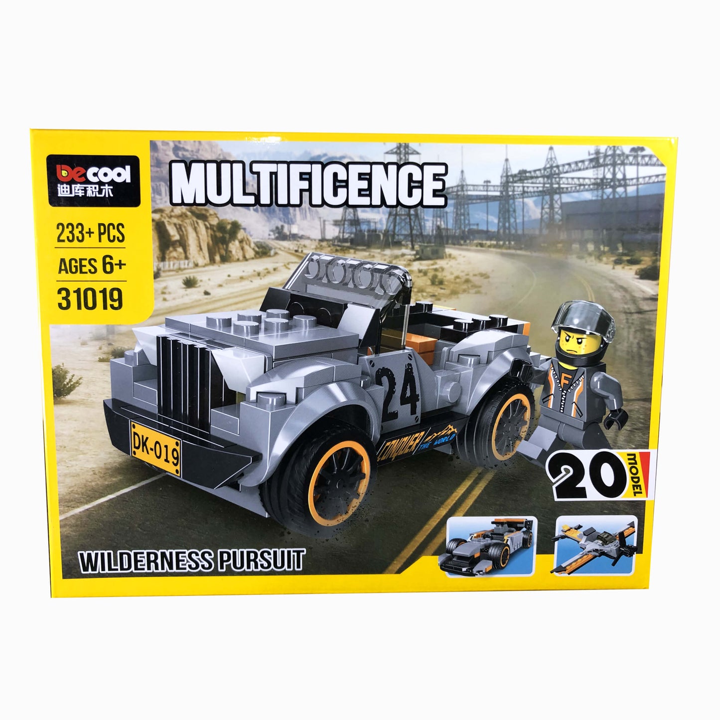 LEGO Multificence "20-in-1 Car Model Building Kit