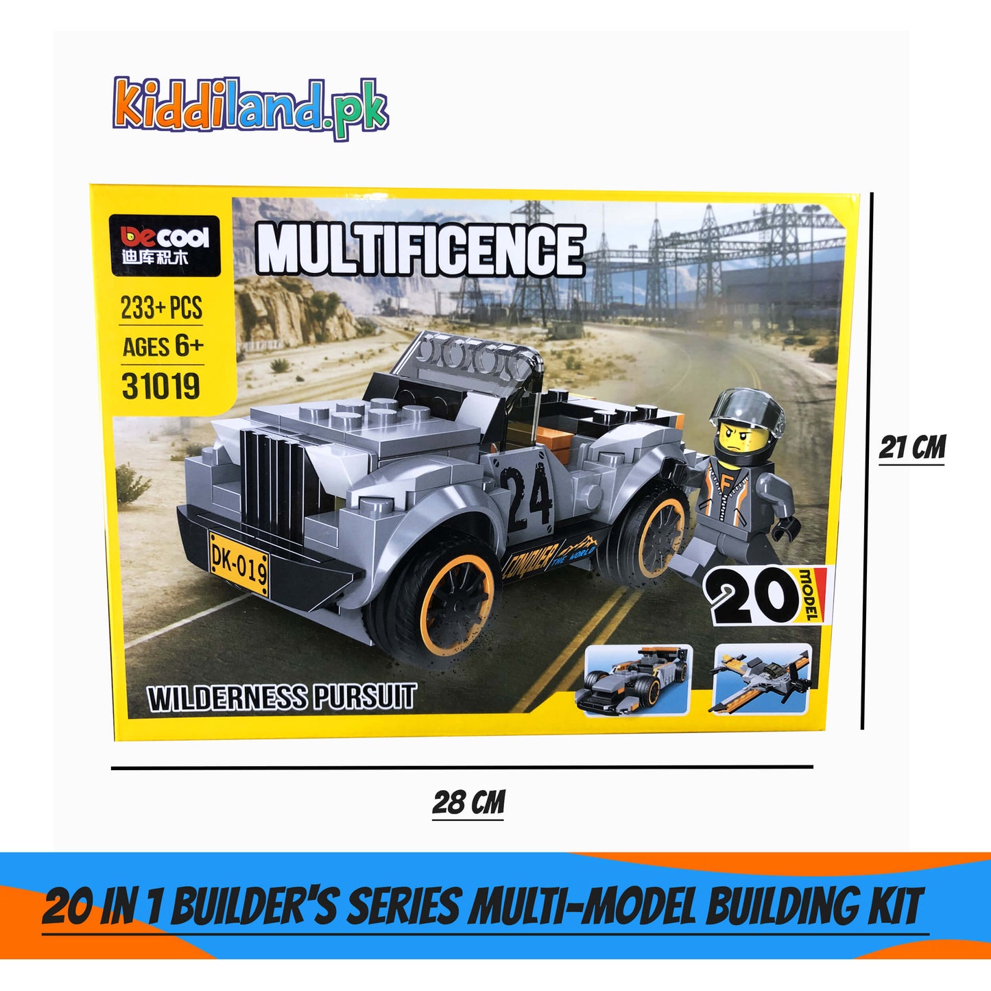 LEGO Multificence "20-in-1 Car Model Building Kit
