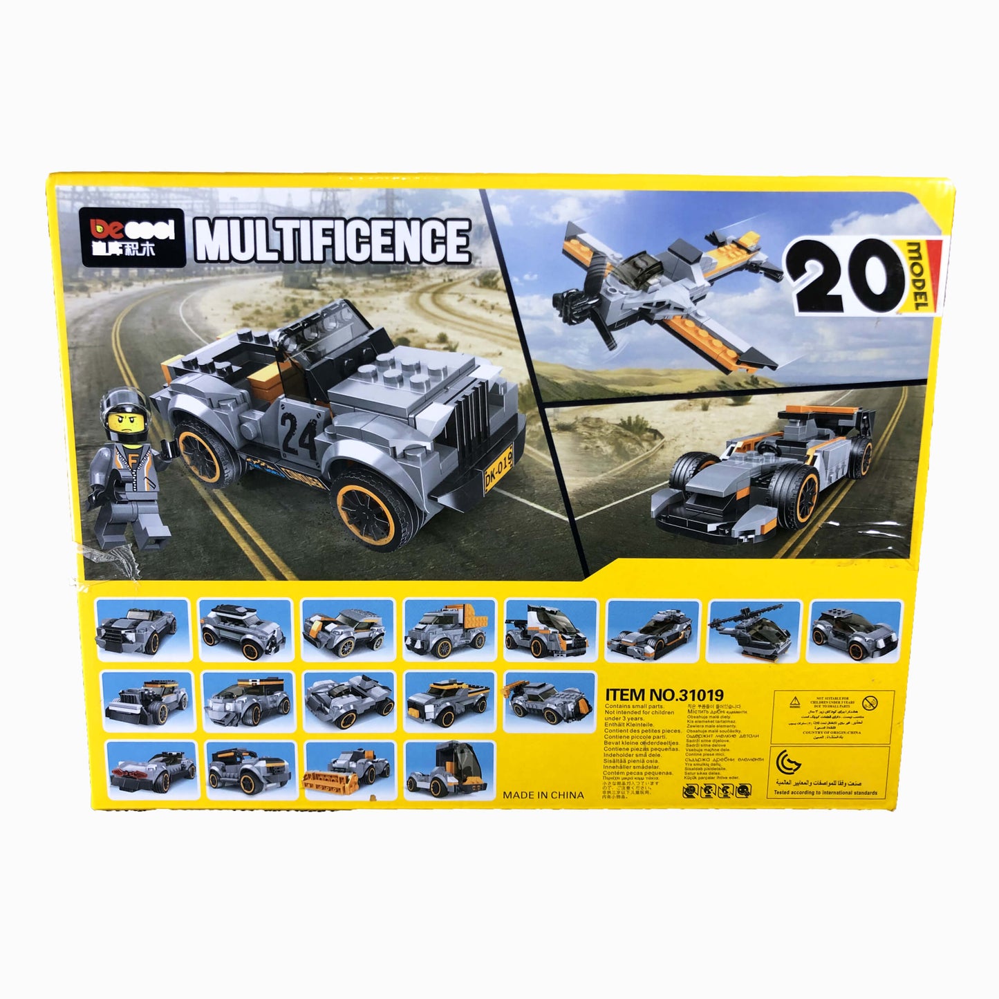 LEGO Multificence "20-in-1 Car Model Building Kit
