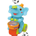 Cute Elephant Musician: Interactive Toddler Toy with Lights and Sounds