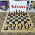 Premium 15.35” Magnetic Wooden Chess Set – Folding & High-Quality Design
