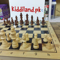 Premium 15.35” Magnetic Wooden Chess Set – Folding & High-Quality Design