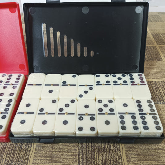 Premium Double Six Dominoes Set – 28 High-Quality Domino Tiles for Classic Fun!